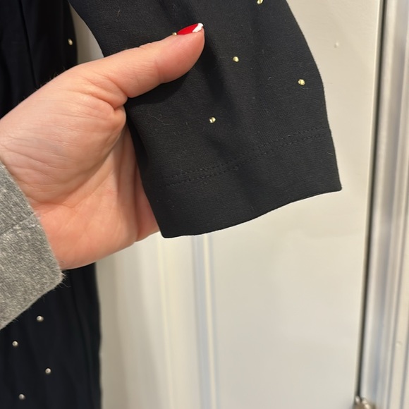 LOFT dress - Black with gold beads - Picture 5 of 8